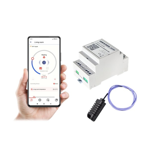 Computherm Wi-Fi termosztát vezetékes hőérzékelővel B300