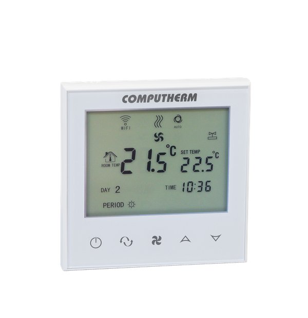 Computherm Wi-Fi fan-coil termosztát 2- és 4-csöves rendszerekhez E280FC
