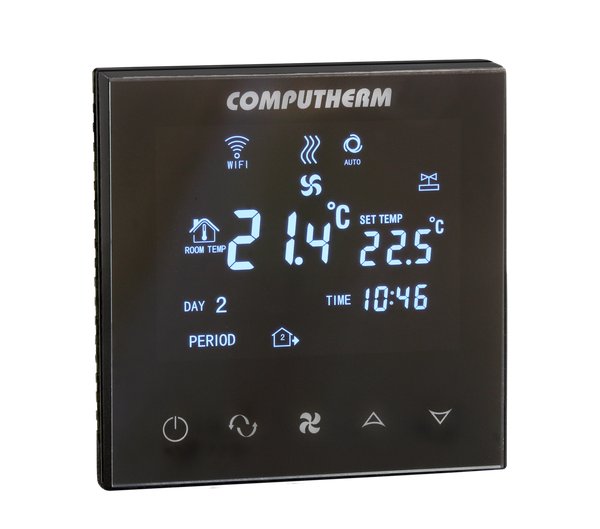 Computherm Wi-Fi fan-coil termosztát 2- és 4-csöves rendszerekhez E300FC