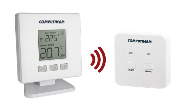 Computherm vezeték nélküli (rádiófrekvenciás), digitális szobatermosztát Q32RF