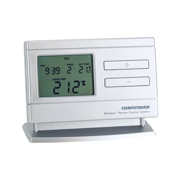 Computherm multizónás, vezeték nélküli (rádiófrekvenciás), programozható, digitális szobatermosztát Q8RF