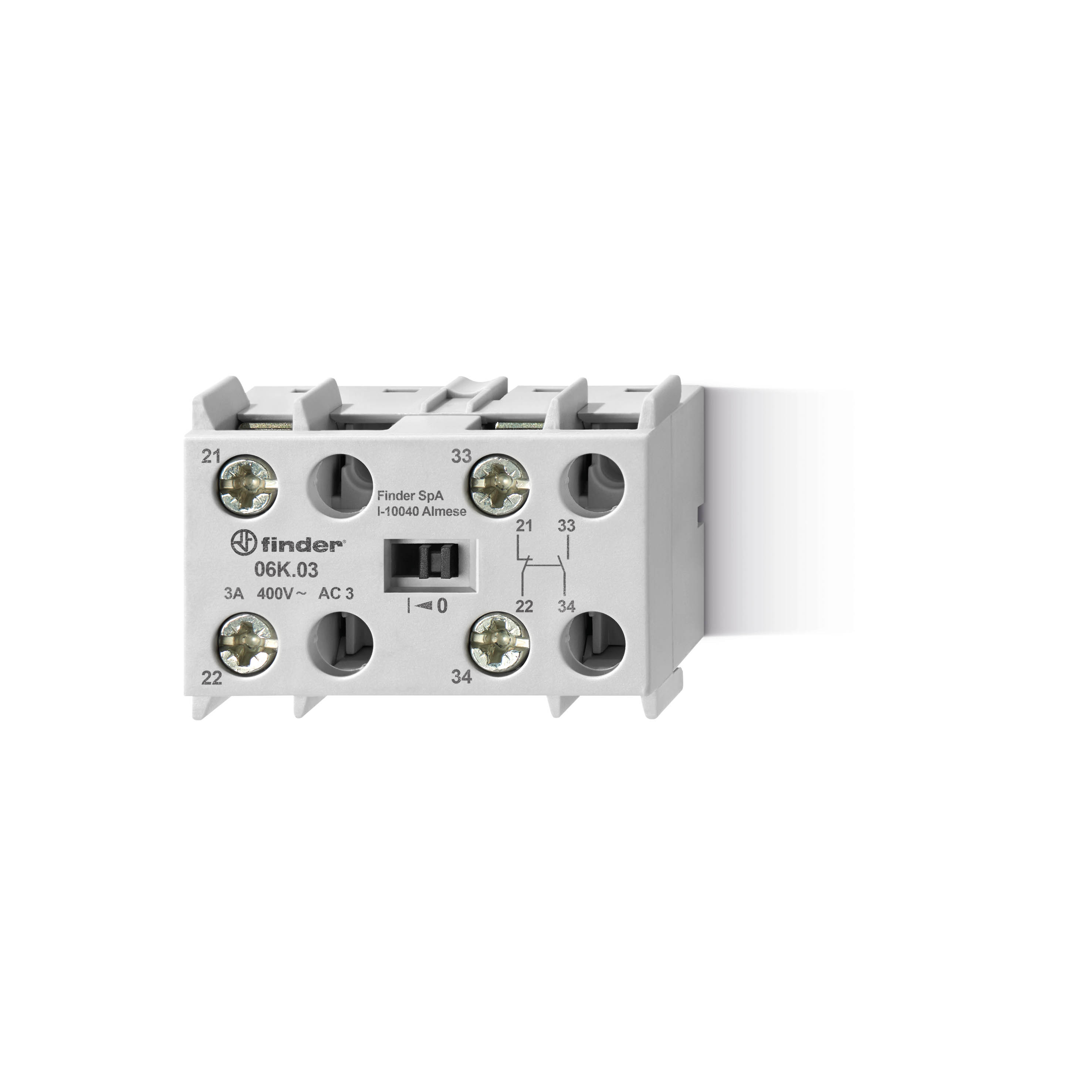 Finder 06K03 Segédérintkező