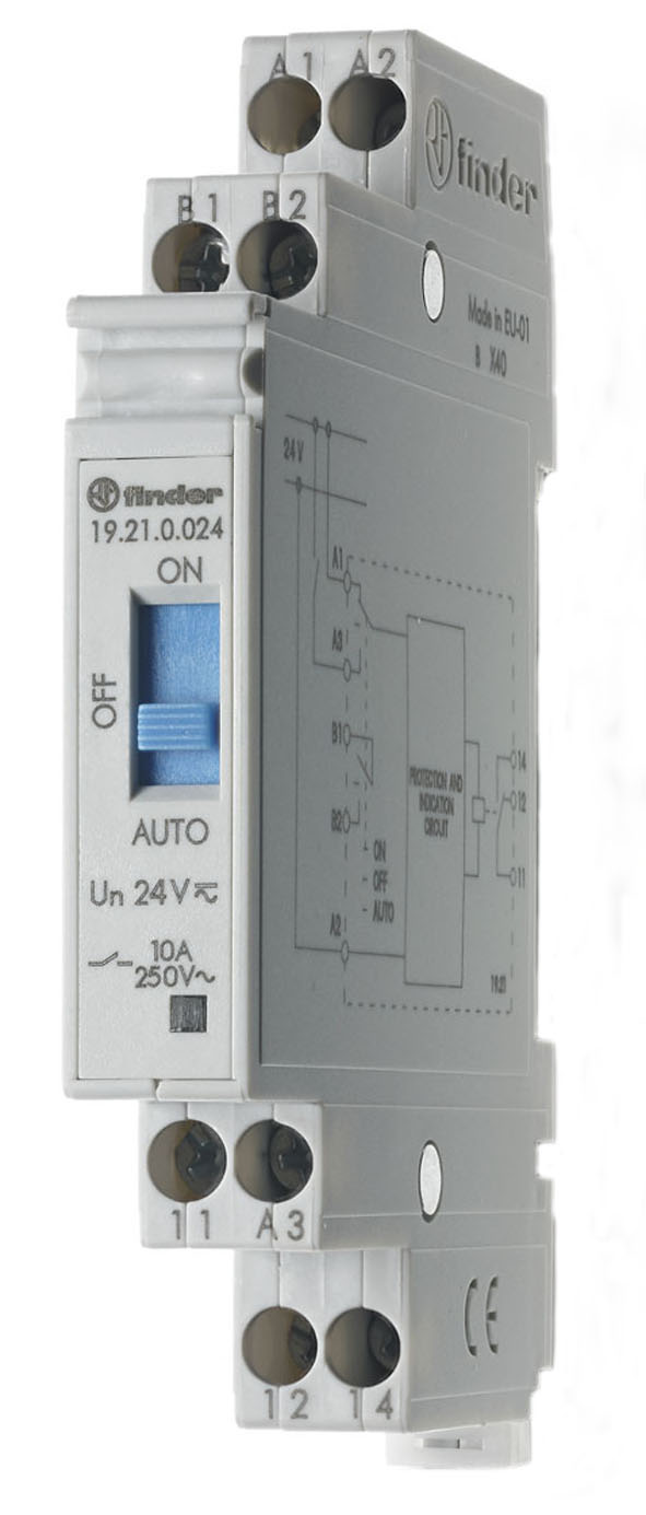Finder 192100240000 Auto-KI-BE-relé termékfotó