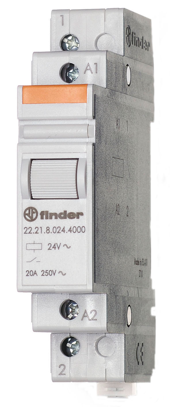 Finder 222180244000 Sorbaépíthető monostabil relé