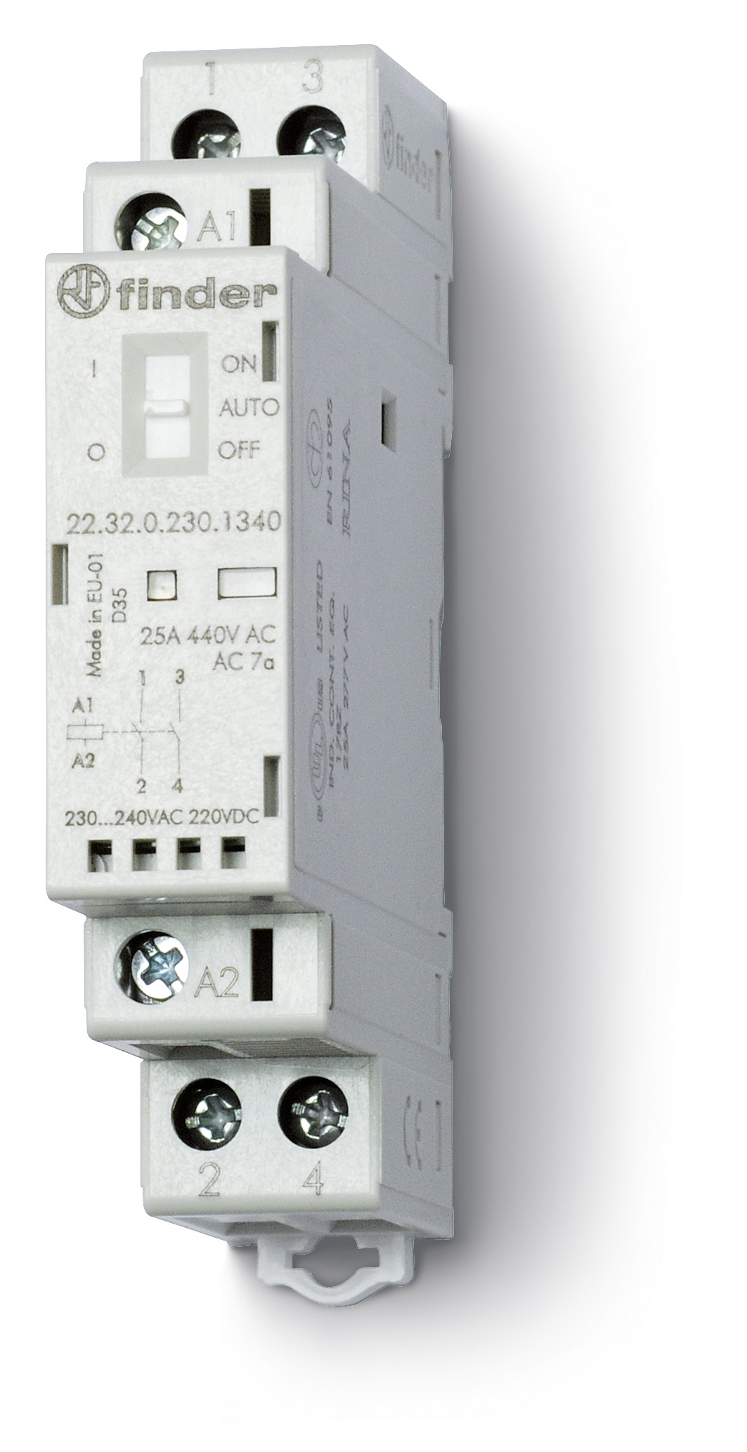 Finder 223202301340 Installációs mágneskapcsoló