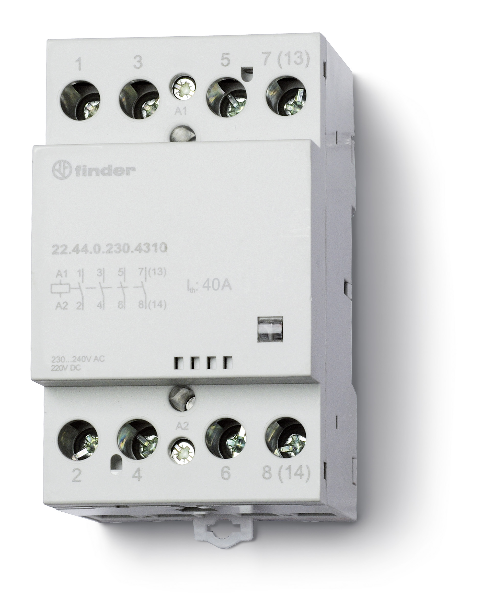 Finder 224402304310 Installációs mágneskapcsoló termékfotó