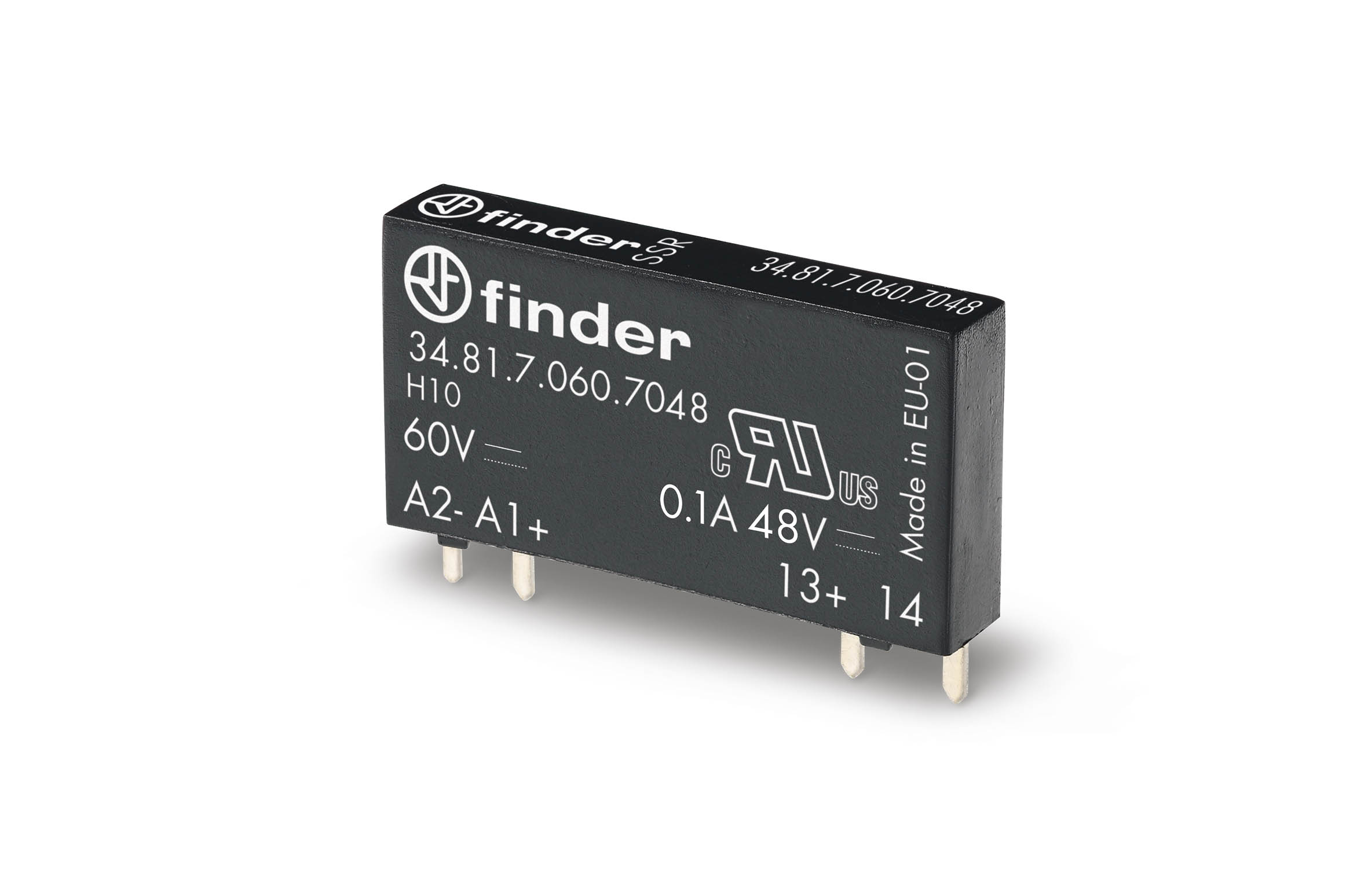 Finder 348170607048 SSR relé, 1 záróérintkező termékfotó