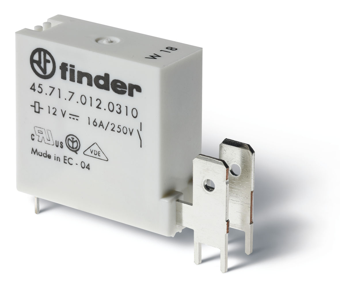 Finder 457190120310 Printrelé, 1 záróé, 16A termékfotó