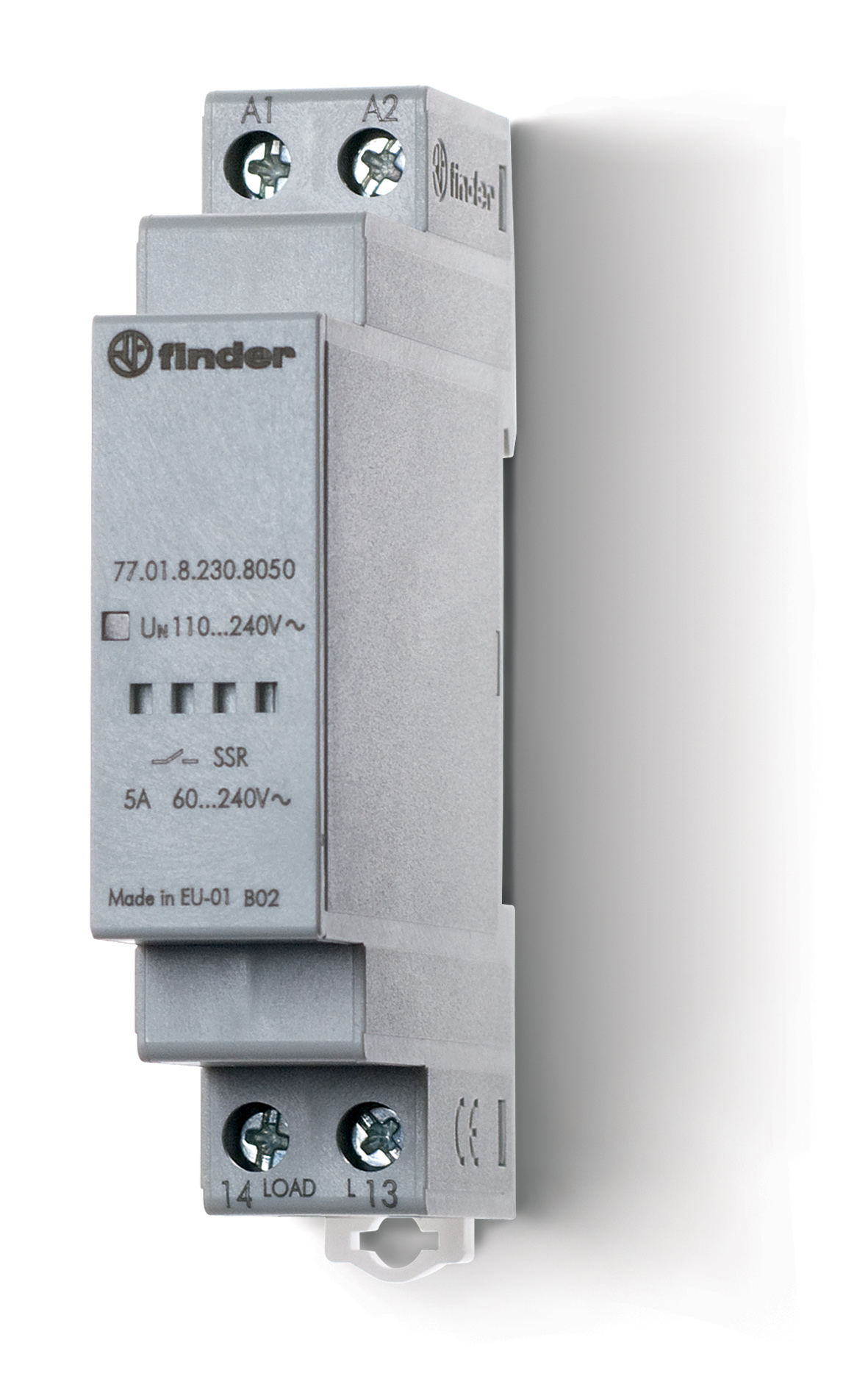 Finder 770182308050 Sorbaépíthető SSR relé termékfotó