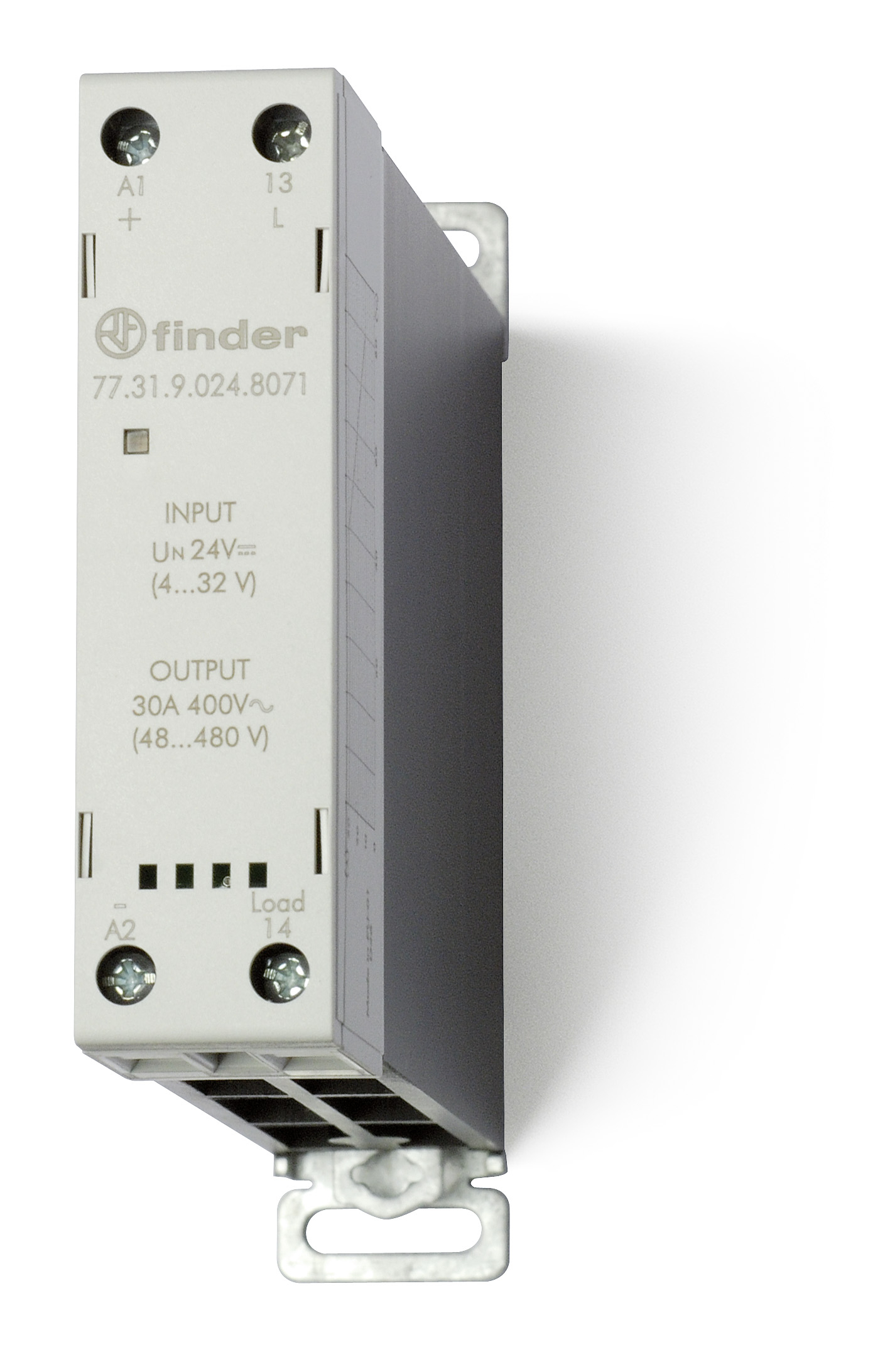Finder 773190248071 Sorbaépíthető SSR relé termékfotó