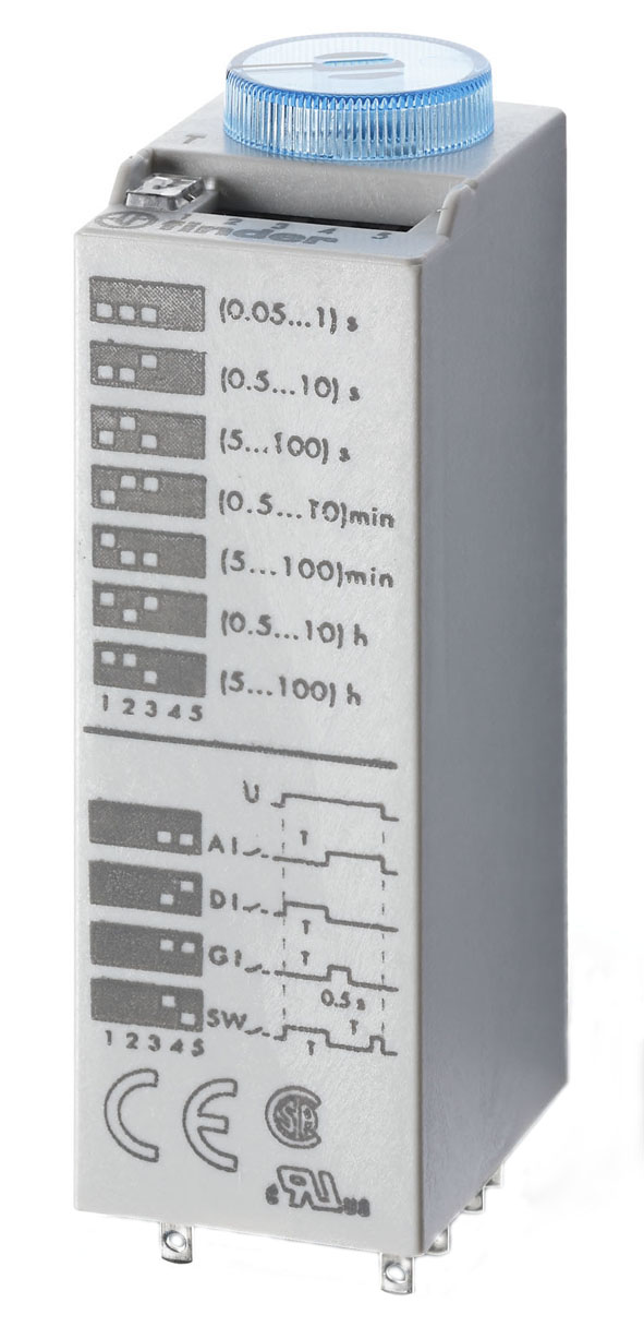 Finder 850200240000 Miniatűr dugaszolható időrelé termékfotó