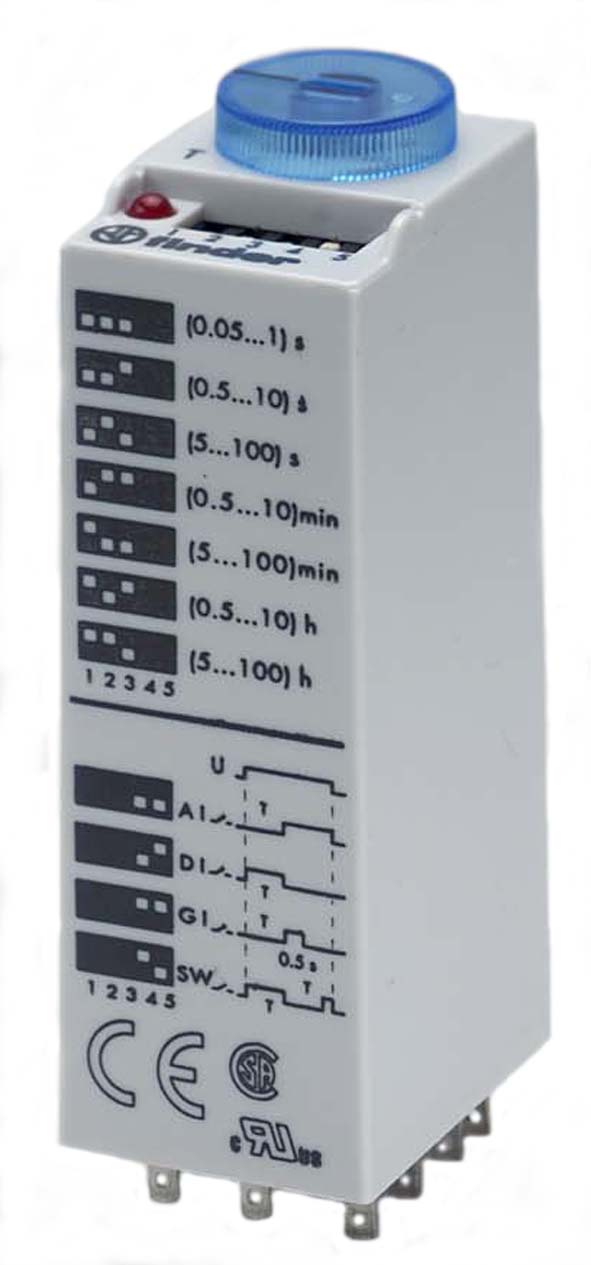 Finder 850300240000 Miniatűr dugaszolható időrelé termékfotó