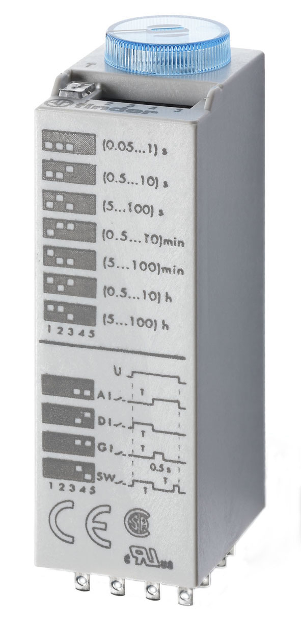 Finder 850482400000 Miniatűr dugaszolható időrelé termékfotó