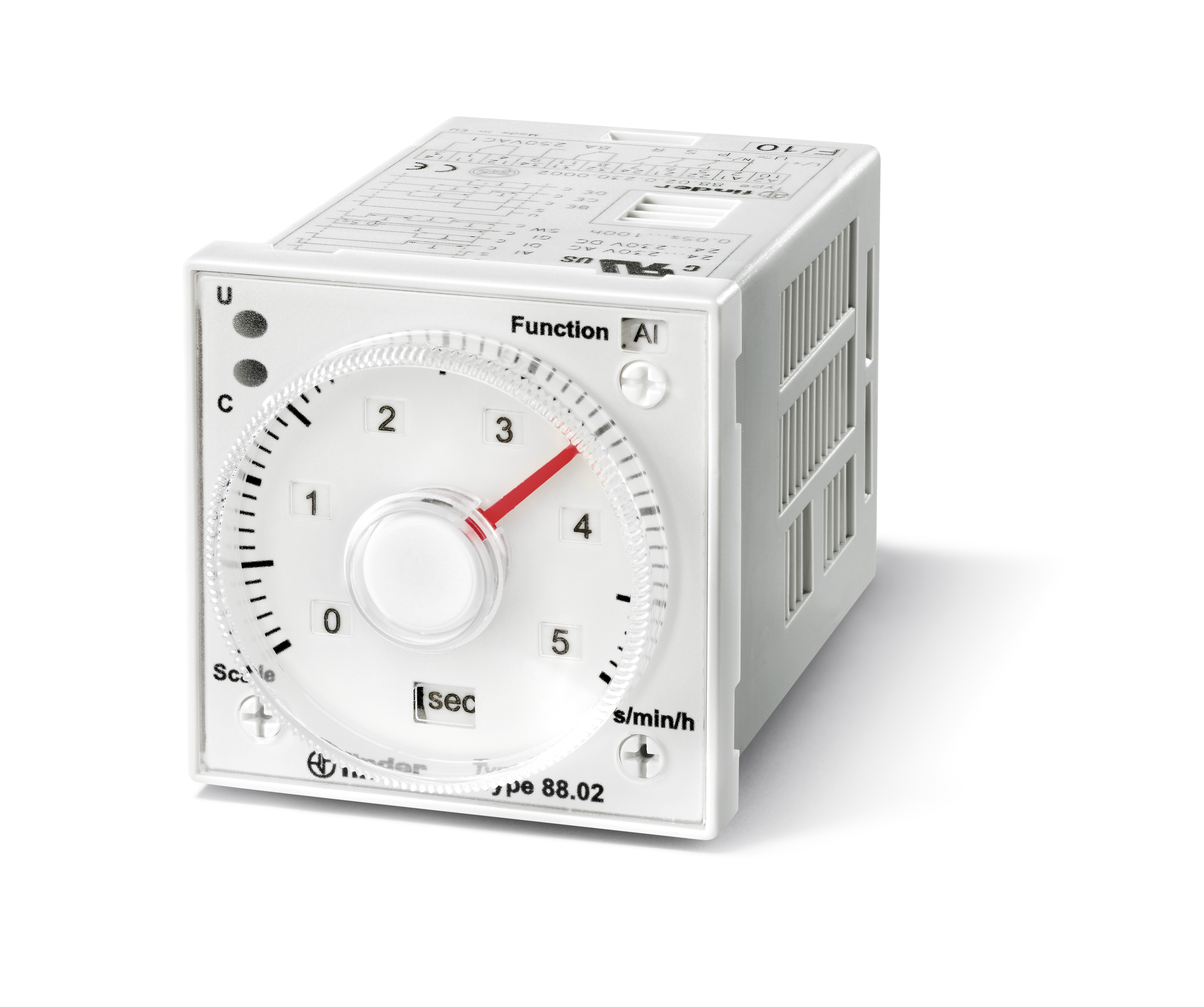 Finder 880202300002 Homloklapra szerelhető időrelé termékfotó