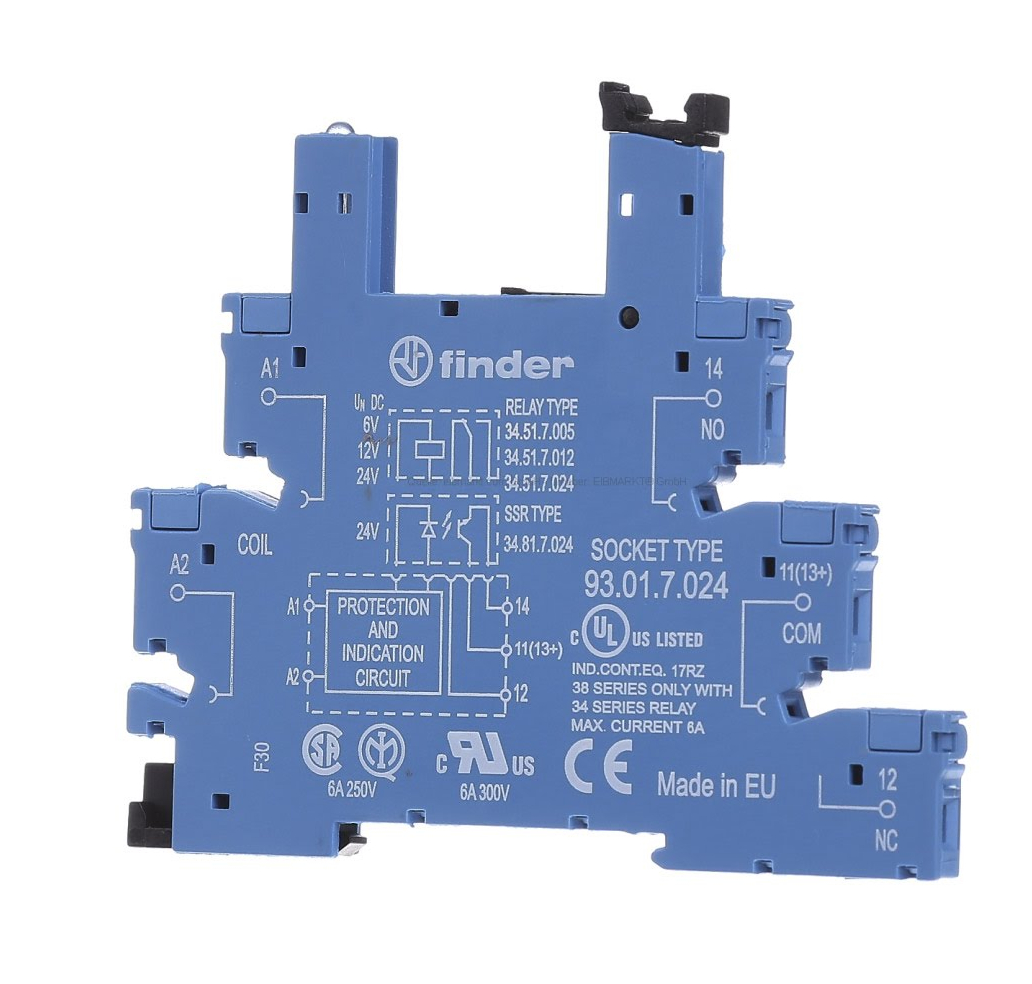 Finder 93017024 Foglalat termékfotó