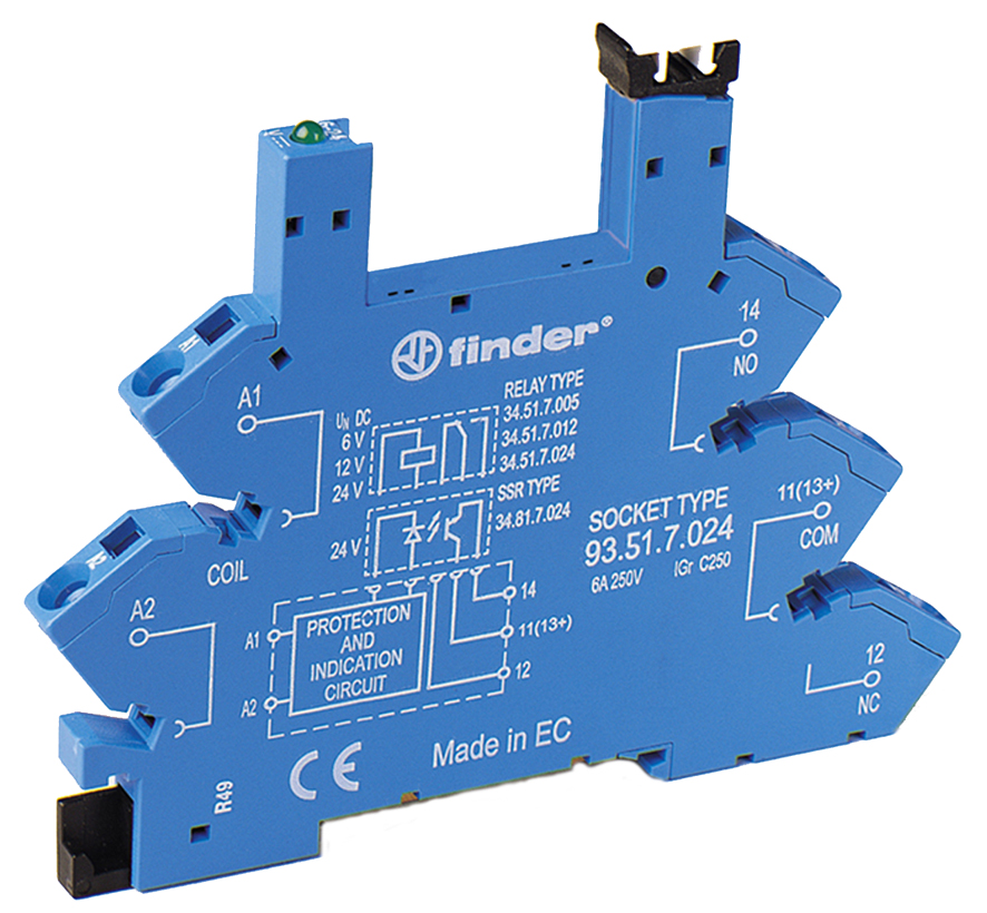 Finder 93517024 Foglalat termékfotó