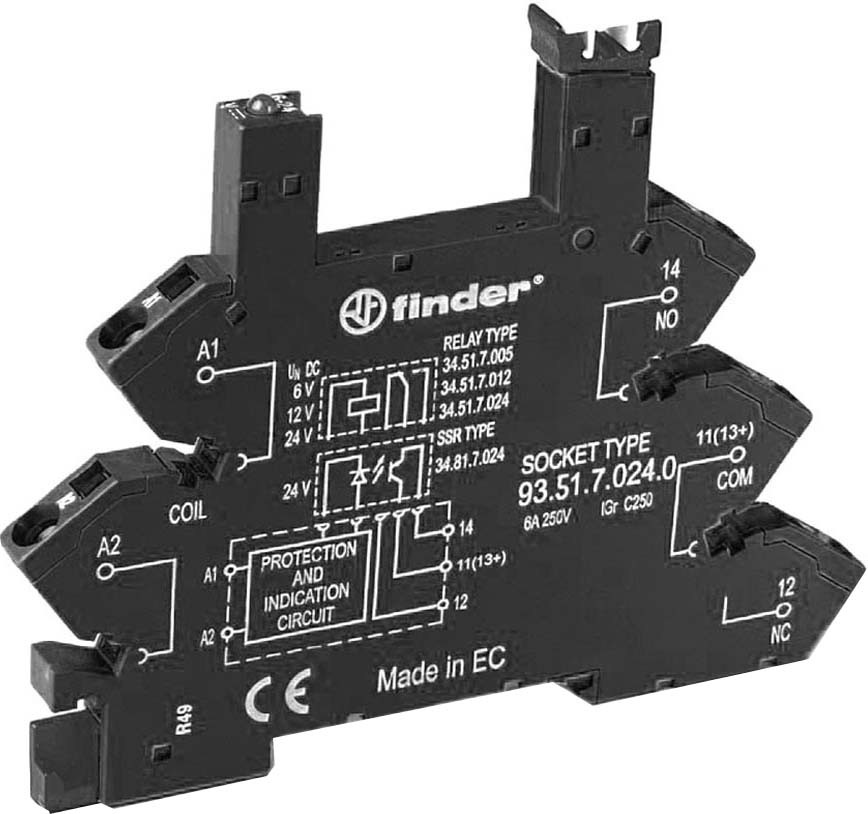 Finder 935170240 Foglalat termékfotó
