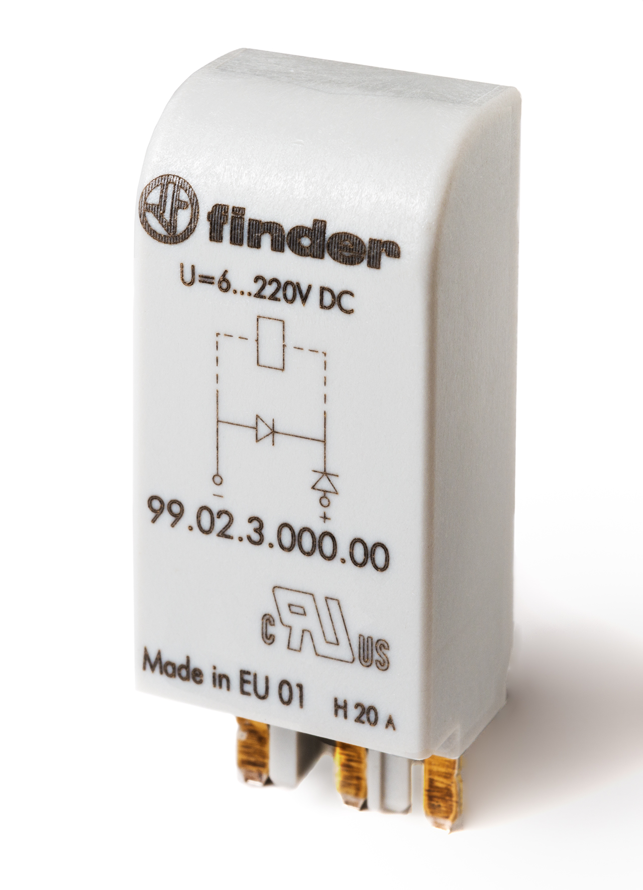 Finder 9902300000 EMC-modul: védődióda termékfotó