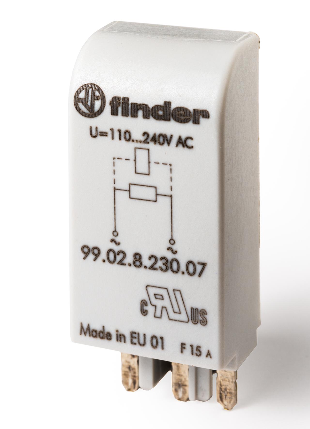 Finder 9902823007 Modul:  söntölő ellenállás termékfotó