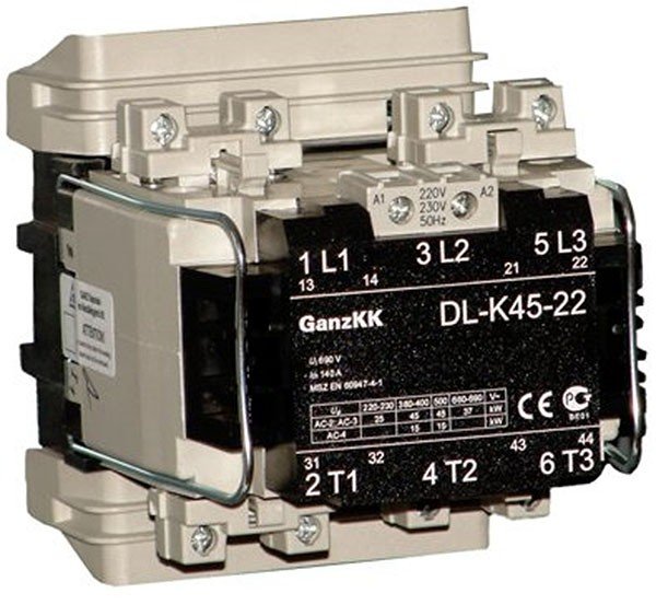 GanzKK DL-K45-22 400V Mágneskapcsoló termékfotó