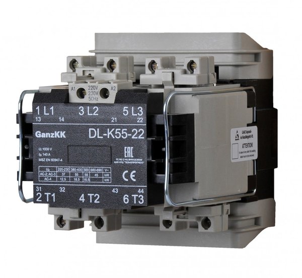 GanzKK DL-K55-22 400V Mágneskapcsoló termékfotó