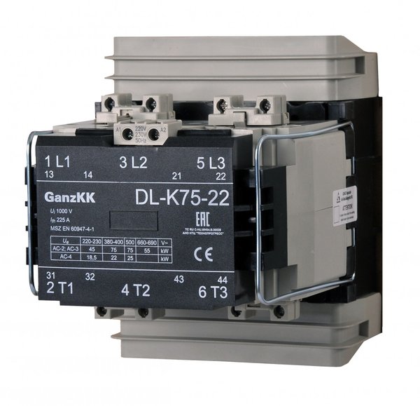 GanzKK DL-K75-22 230V Mágneskapcsoló termékfotó