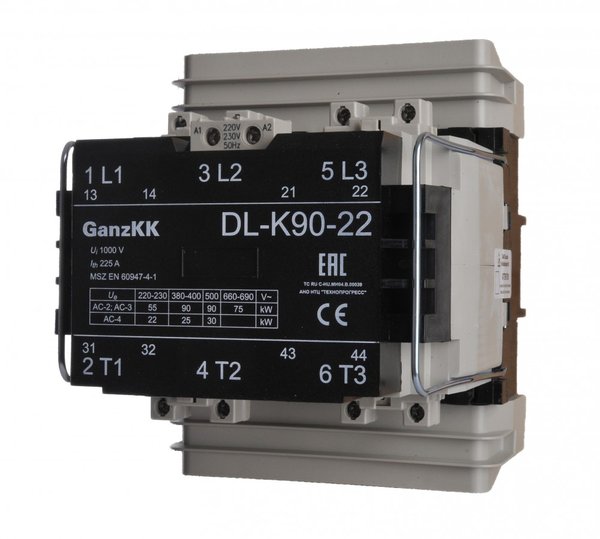 GanzKK DL-K90-22 230V Mágneskapcsoló termékfotó