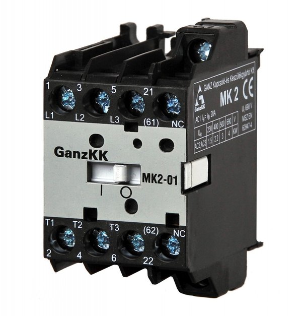 GanzKK MK2-01 230V Minikontaktor termékfotó