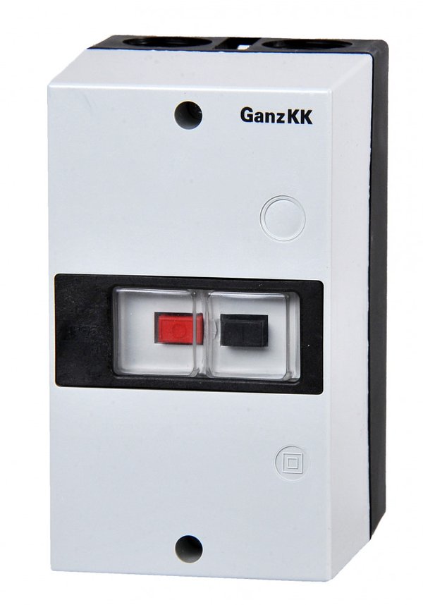 GanzKK műanyag tokozás IP 55 GMV 25f motorvédőhöz