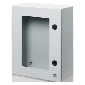 Gewiss Fém elosztószekr. edzett üveg ablakkal ellátott ajtóval ÉS zárral 800X1060X350 - IP55 - Szürke RAL 7035 termékfotó