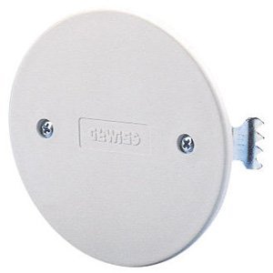 Gewiss Kerek süllyesztett szerelvénydoboz fedél - Ø 65mm - Fehér - Bővíthető termékfotó
