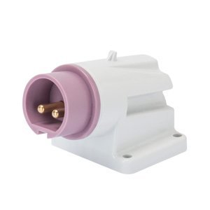 Gewiss 90° felületre szerelhető csatlakozódugó (bemenet) - IP44 - 3P 16A 20-25V 50-60HZ - Lila - Csavaros vezetékbekötésű termékfotó