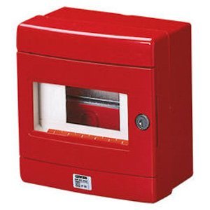 Gewiss Vízmentes vészjelző tokozat din sínnel - 8 modul EN50022 - Szürke RAL 7035 termékfotó