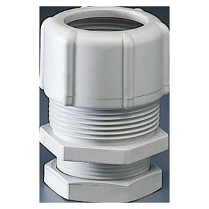Gewiss Ütésálló polimer VÉDŐCSŐ/DOBOZ bekötőelem - Szerelési furat átmérő Ø 48MM - 40MM külső átmérőjű védőcsövekhez - Szürke RAL7035 - IP66 termékfotó