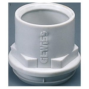 Gewiss Rugalmas polimer VÉDŐCSŐ/DOBOZ bekötőelem - Szerelési furat Ø 37MM - Ø 40MM védőcsövekhez- szürke RAL 7035 - IP44 termékfotó