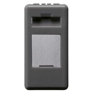 Gewiss Adatkábel csatlakozó adapter - Systimax commscope - 1 modul - System black