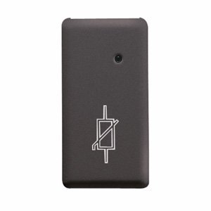 Gewiss Túlfeszültség védelmi készülék - 250V ac - 75J - 1 modul - System black
