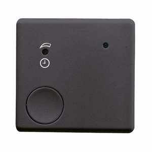 Gewiss Elektronikus időzítős kapcs. távirányító bemenettel - 30s-15min. - 2 modul - System black