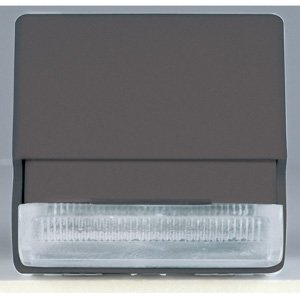 Gewiss Lépcső megvilágító lámpa LED fényforrással - 12/230V ac - Fehér - 2 modul - System black