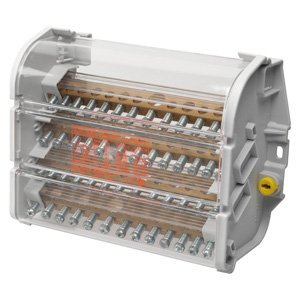 Gewiss 4 pólusú 4 modulos sorkapocs EN50022 - 100A 750V