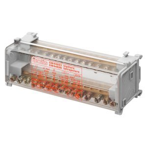 Gewiss 2 pólusú 8 modulos sorkapocs EN50022 - 125A 750V