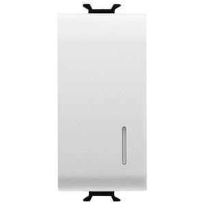 Gewiss Hívórelé 12V AC/DC - 1P 1NO/NC 12V - 1 modulos - Szatén fehér - CHORUSMART