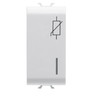 Gewiss Túlfeszültség védelmi készülék - 275V AC 50/60Hz - 1 modulos - Szatén fehér - CHORUSMART