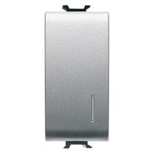 Gewiss Hívórelé 12V AC/DC - 1P 1NO/NC 12V - 1 modulos - Titánium - CHORUSMART