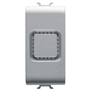Gewiss Csengő - 12V AC 50 hz 8VA 80 db 1 méter távolságnál - 1 modulos - Titánium - CHORUSMART