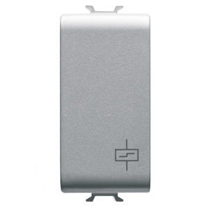 Gewiss Reteszelő relé 230 V AC 50/60Hz - 1P 10AX 250V AC - 1 modulos - Titánium - CHORUSMART