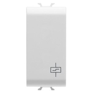 Gewiss Reteszelő relé 230 V AC 50/60Hz - 1P 10AX 250V AC - 1 modulos - Szatén fehér - CHORUSMART