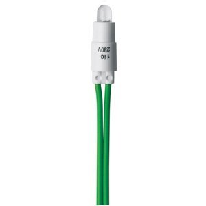 Gewiss LED jelzőizzó - 230 V AC - 0,6W - Zöld termékfotó
