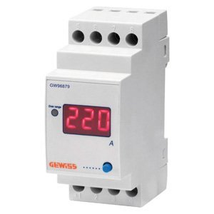 Gewiss Digitális áramerősség-mérők transzformátort használó rendszerelkhez - 5/999A - 2 modul