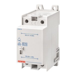 Gewiss Csengő transformátor 8VA 230/8V termékfotó